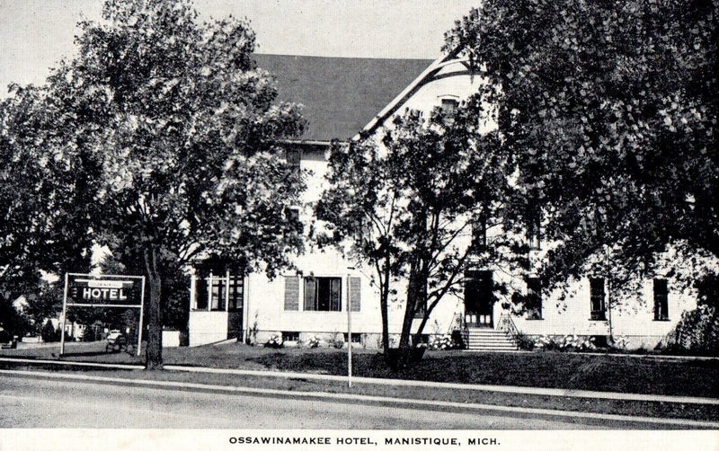 Hotel Ossawinamkee - Vintage Postcard (newer photo)